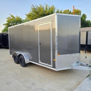 7x16 TA V-Nose Enclosed/Cargo Trailer