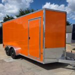 7x16 TA V-Nose Enclosed/Cargo Trailer