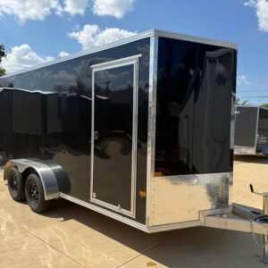 7x16 TA V-Nose Enclosed/Cargo Trailer