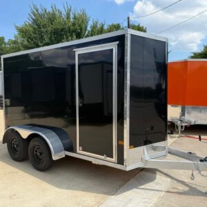 6x12 TA V-Nose Aluminum Enclosed/Cargo Trailer