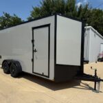 7x16 V-Nose Enclosed/Cargo Trailer