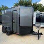 7x10 TA V-Nose Enclosed/Cargo Trailer