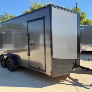 7x16 V-Nose Enclosed/Cargo Trailer