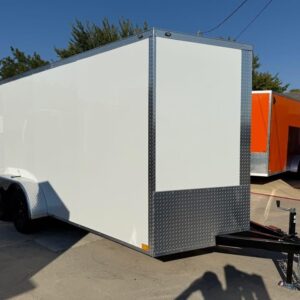 7x16 V-Nose Enclosed/Cargo Trailer