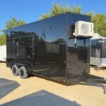 7x18 V-Nose Enclosed/Cargo Trailer