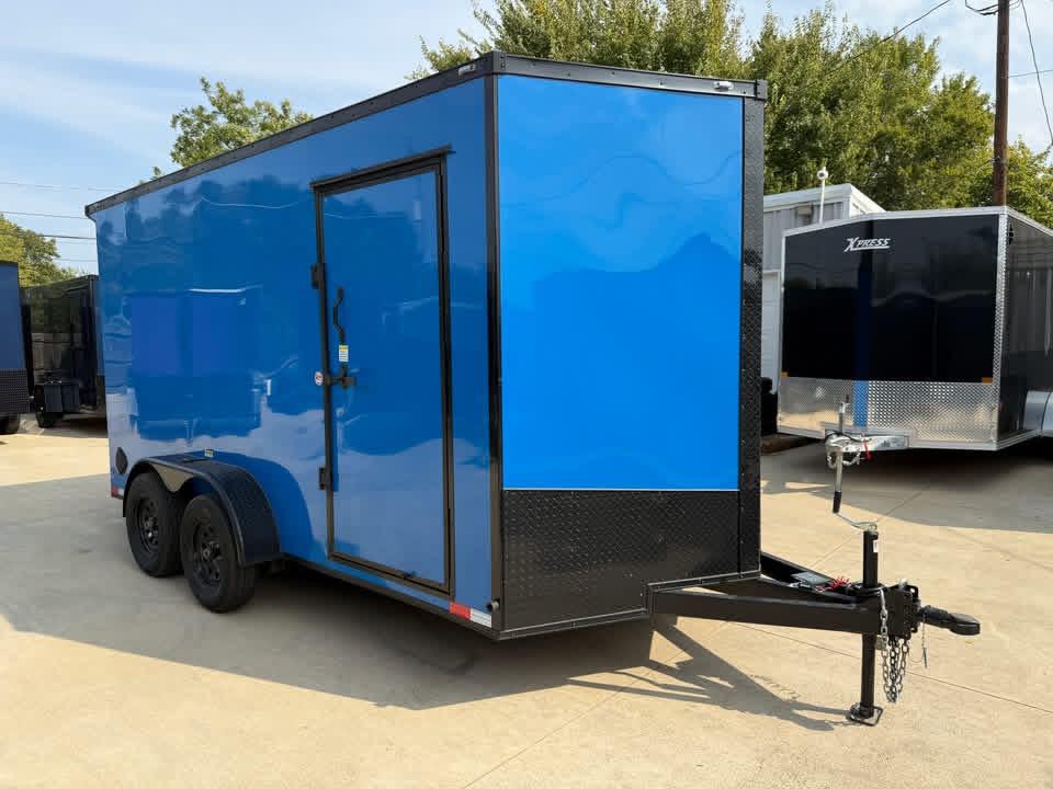 7x14 TA V-Nose Enclosed/Cargo Trailer