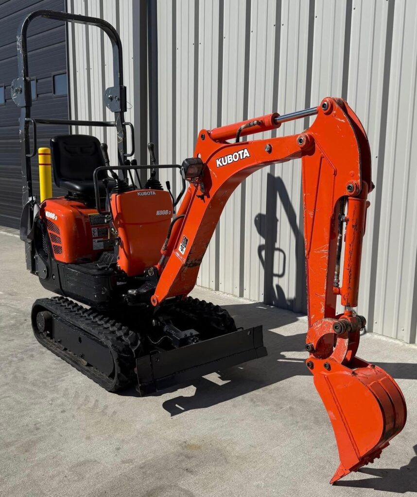 2018 Kubota KX008-3 Mini Excavator