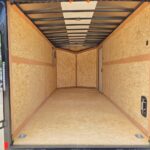 7x16 V-Nose Enclosed/ Cargo Trailer