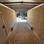 8.5X16 V-Nose Car Hauler Enclosed Trailer