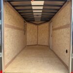 6X12 TA V-Nose Enclosed/Cargo Trailer