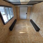 8.5 x 14 TA3 Flat Nose Screwless Enclosed Trailer