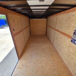 7x16 V-Nose Enclosed/ Cargo Trailer
