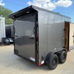 7x10 TA V-Nose Enclosed/Cargo Trailer