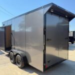 7x16 V-Nose Enclosed/Cargo Trailer