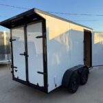 6x12 TA V-Nose Enclosed/Cargo Trailer