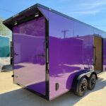 7x16 V-Nose Enclosed/Cargo Trailer