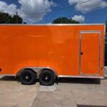 7x16 TA V-Nose Enclosed/Cargo Trailer