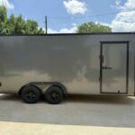 7x18 V-Nose Enclosed/Cargo Trailer