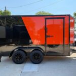 6x12 TA V-Nose Enclosed/Cargo Trailer