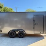 7x16 V-Nose Enclosed/Cargo Trailer