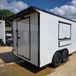 8.5 x 14 TA3 Flat Nose Screwless Enclosed Trailer