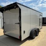 7x16 V-Nose Enclosed/Cargo Trailer