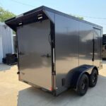 6x12 TA V-Nose Enclosed/Cargo Trailer