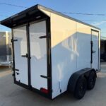 6x12 TA V-Nose Enclosed/Cargo Trailer