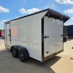 7x14 TA V-Nose Enclosed/Cargo Trailer