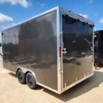 8.5X16 V-Nose Car Hauler Enclosed Trailer