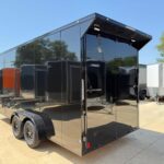 7x18 V-Nose Enclosed/Cargo Trailer