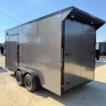 7x16 V-Nose Enclosed/Cargo Trailer
