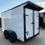 6x12 TA V-Nose Enclosed/Cargo Trailer