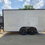 8.5 x 14 TA3 Flat Nose Screwless Enclosed Trailer