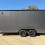 7x16 V-Nose Enclosed/Cargo Trailer