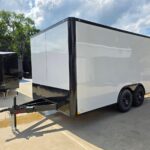 8.5 x 14 TA3 Flat Nose Screwless Enclosed Trailer