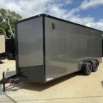7x18 V-Nose Enclosed/Cargo Trailer