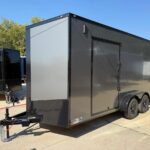 7x16 V-Nose Enclosed/Cargo Trailer
