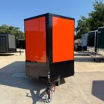 6x12 TA V-Nose Enclosed/Cargo Trailer