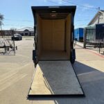 2026 8x5 SA V-Nose Enclosed Cargo Trailer - Black