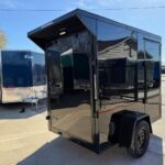 2026 8x5 SA V-Nose Enclosed Cargo Trailer - Black