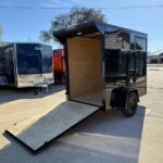 2026 8x5 SA V-Nose Enclosed Cargo Trailer - Black