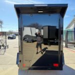 2026 8x5 SA V-Nose Enclosed Cargo Trailer - Black